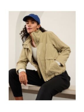 Athleta Water Resistant Everywhere Jacket (Flax)